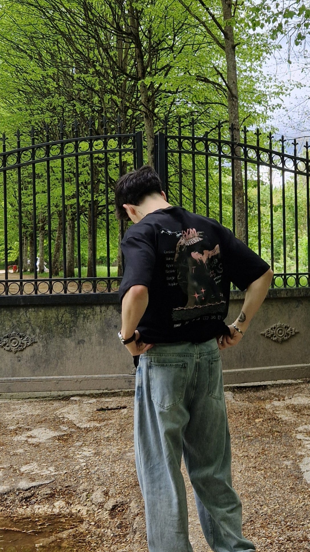 [TIWAZ] Tee-shirt oversize Gym (Collection Olympe)
