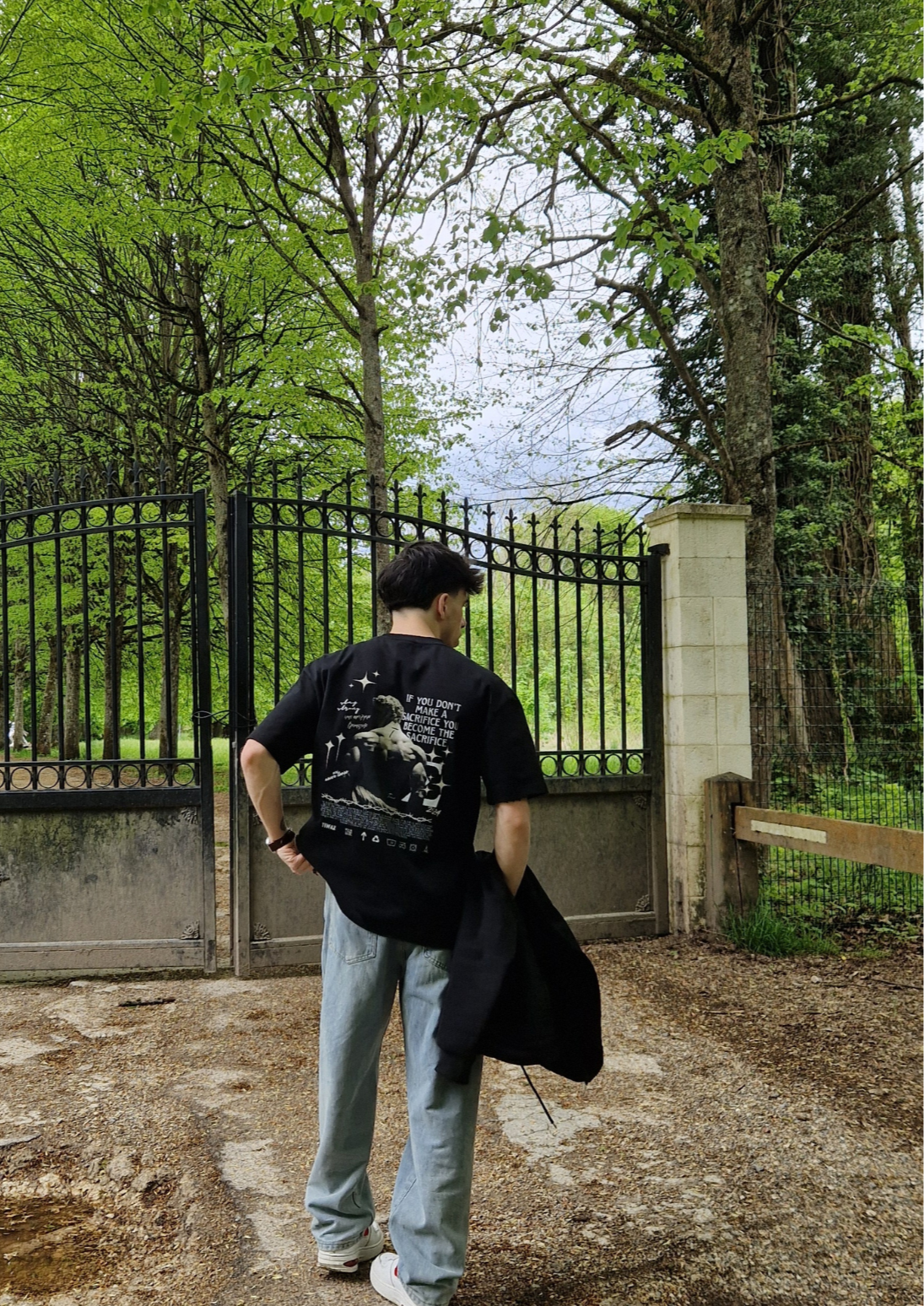 [TIWAZ] Tee-shirt oversize Sacrifice (Collection Olympe)