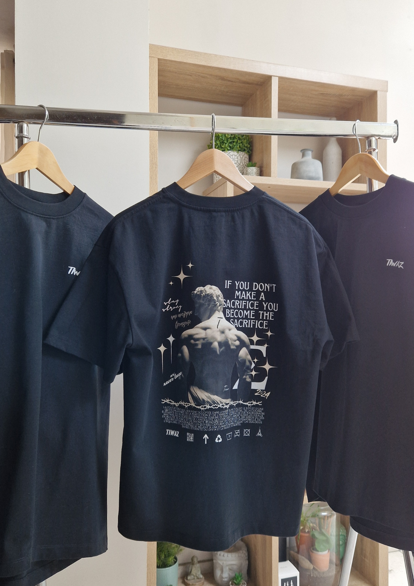 [TIWAZ] Tee-shirt oversize Sacrifice (Collection Olympe)